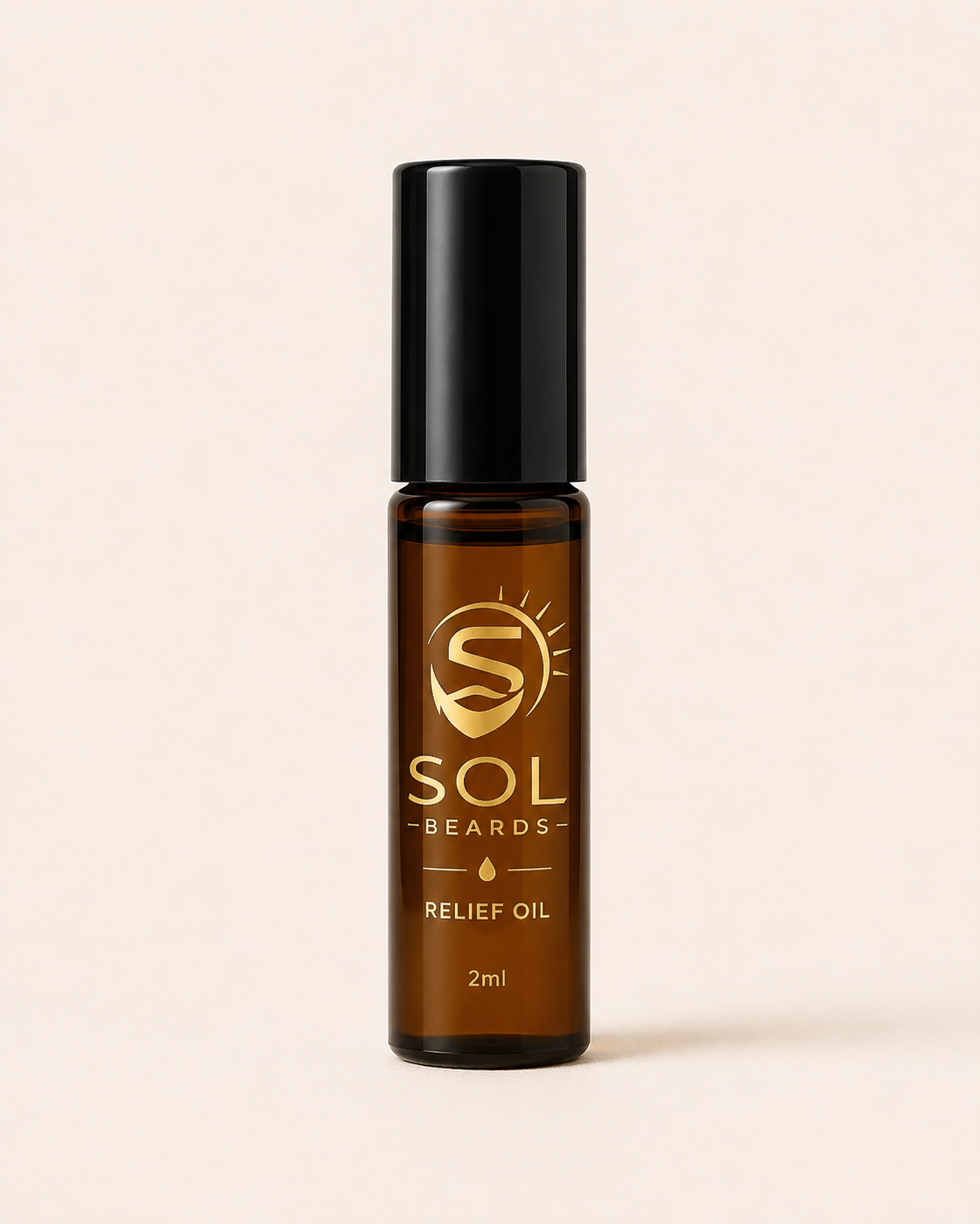Sol Beards Discovery Size Beard Irritation Relief Roller – 2ml