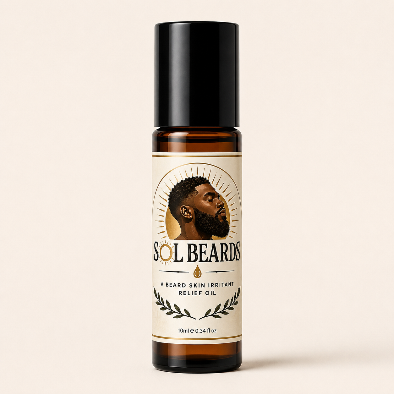 Sol Beards Full Size Beard Irritation Relief Roller – 10ml