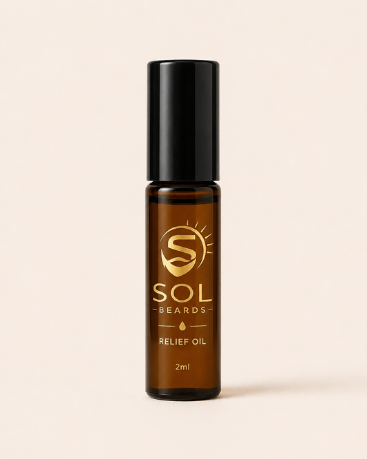 Sol Beards Discovery Size Beard Irritation Relief Roller – 2ml